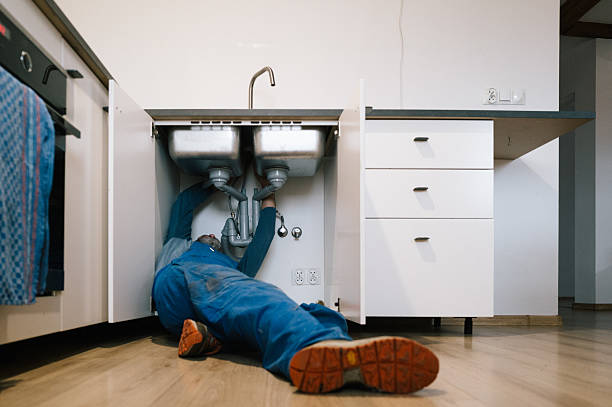 Professional Drain Cleaning technician working in Yalaha, FL